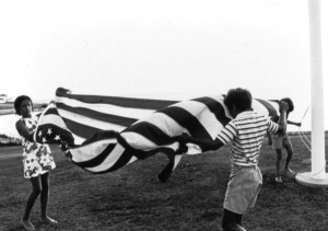 Tina Barney, The Flag, 1977